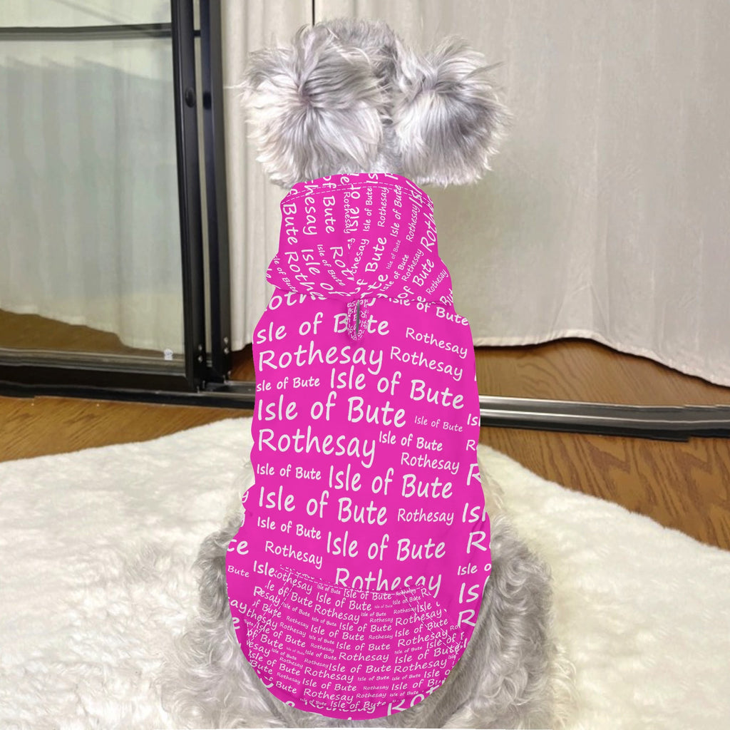 Isle of Bute - 4 Legs Outfit Pet Pullover Small/Med Hood*e - Free p&p Worldwide