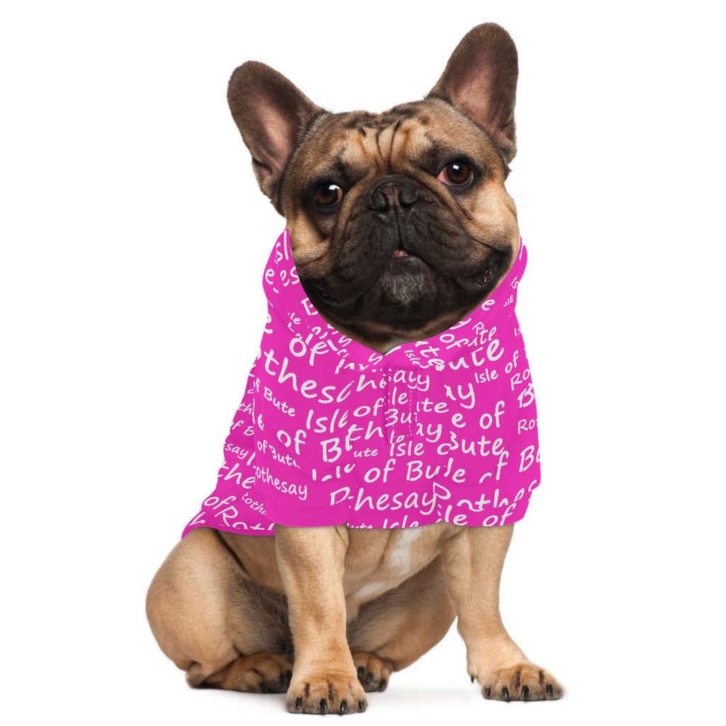 Isle of Bute - 4 Legs Outfit Pet Pullover Small/Med Hood*e - Free p&p Worldwide