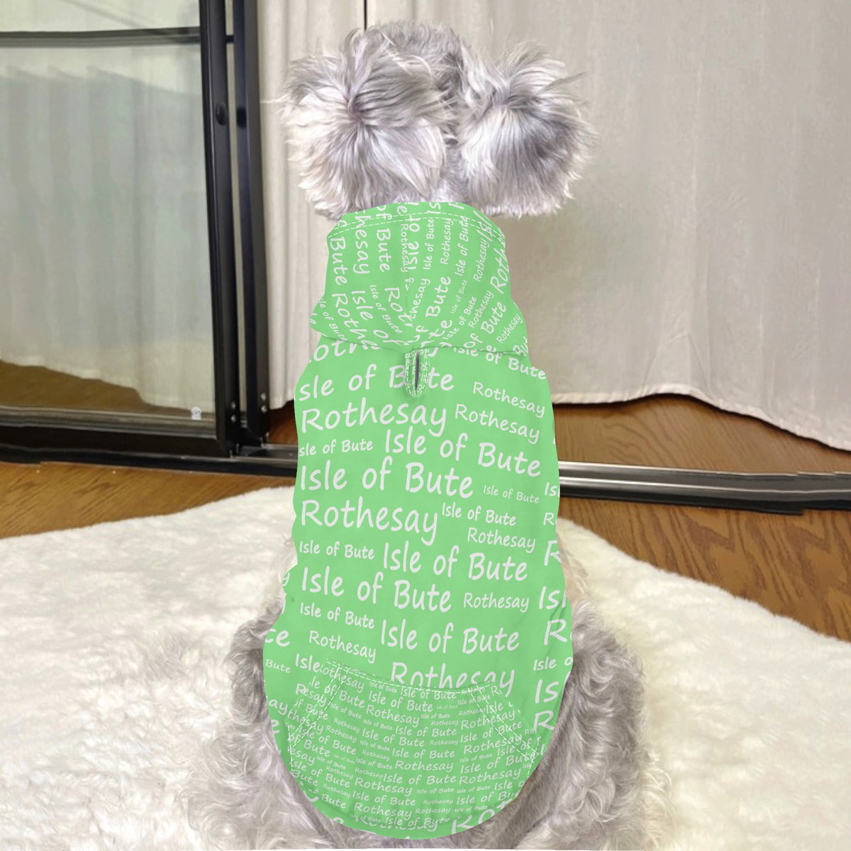 Isle of Bute - 4 Legs Outfit Pet Pullover Small/Med Hood*e - Free p&p Worldwide