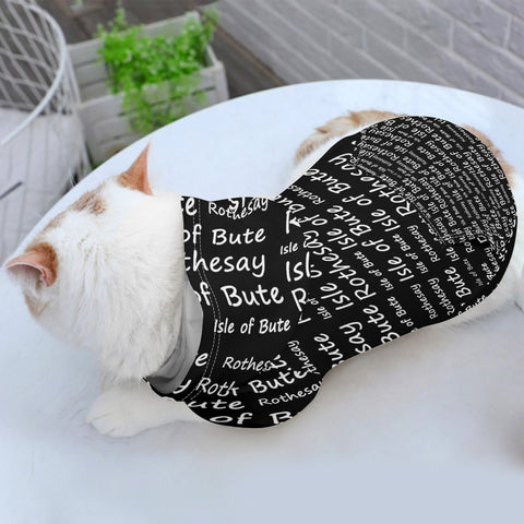 Isle of Bute - 4 Legs Outfit Pet Pullover Small/Med Hoodie - Free p&p Worldwide