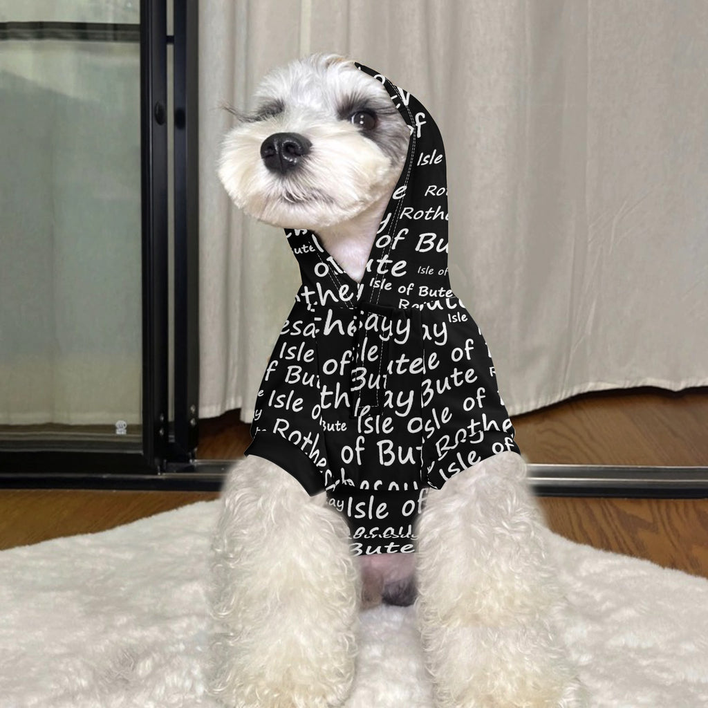 Isle of Bute - 4 Legs Outfit Pet Pullover Small/Med Hood*e - Free p&p Worldwide