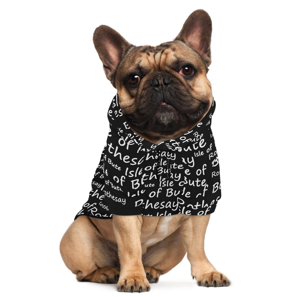 Isle of Bute - 4 Legs Outfit Pet Pullover Small/Med Hood*e - Free p&p Worldwide