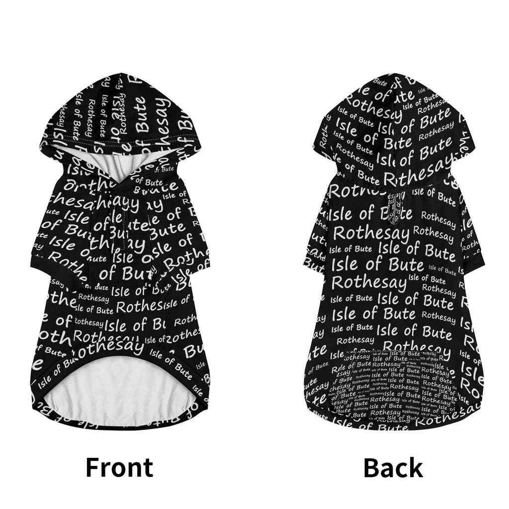 Isle of Bute - 4 Legs Outfit Pet Pullover Small/Med Hood*e - Free p&p Worldwide