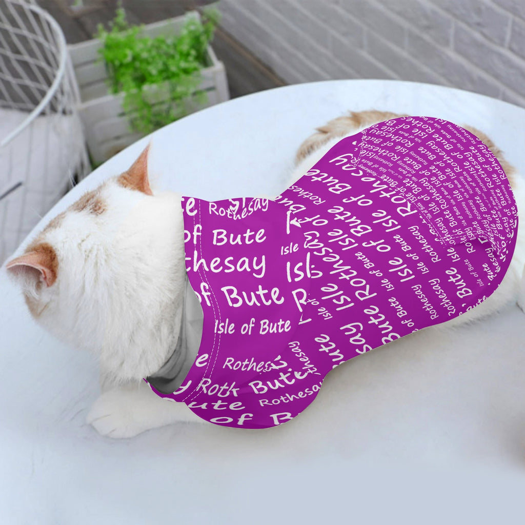 Isle of Bute - 4 Legs Outfit Pet Pullover Small/Med Hood*e - Free p&p Worldwide