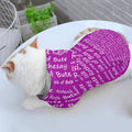 Isle of Bute - 4 Legs Outfit Pet Pullover Small/Med Hood*e - Free p&p Worldwide