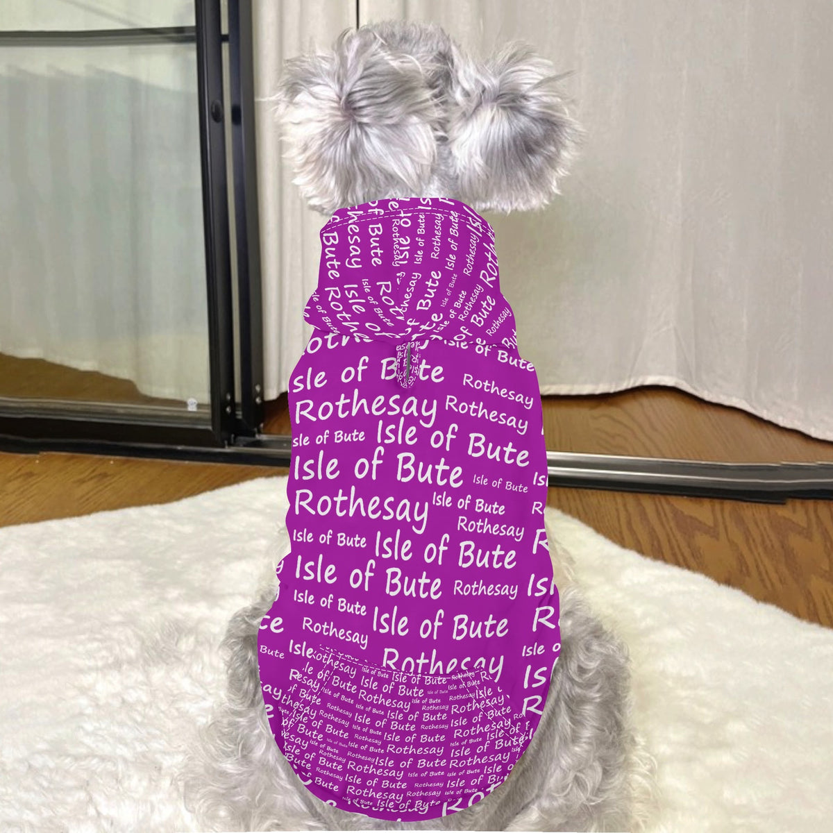 Isle of Bute - 4 Legs Outfit Pet Pullover Small/Med Hood*e - Free p&p Worldwide