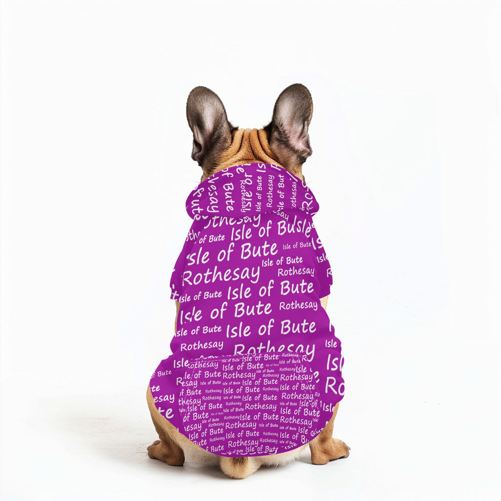 Isle of Bute - 4 Legs Outfit Pet Pullover Small/Med Hood*e - Free p&p Worldwide