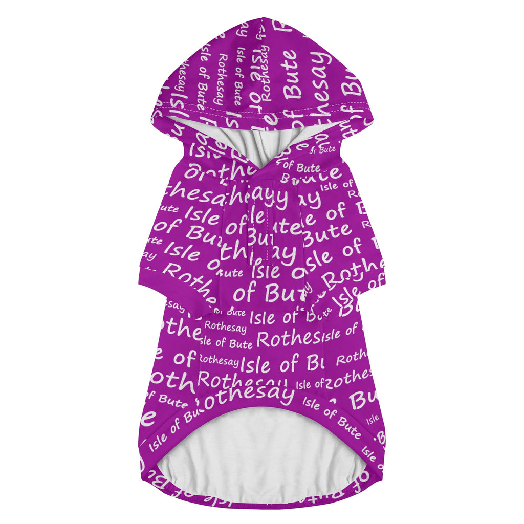 Isle of Bute - 4 Legs Outfit Pet Pullover Small/Med Hood*e - Free p&p Worldwide