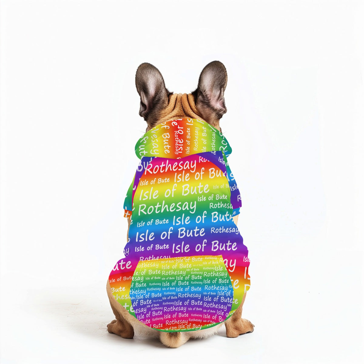 Isle of Bute - 4 Legs Outfit Pet Pullover Small/Med Hood*e - Free p&p Worldwide