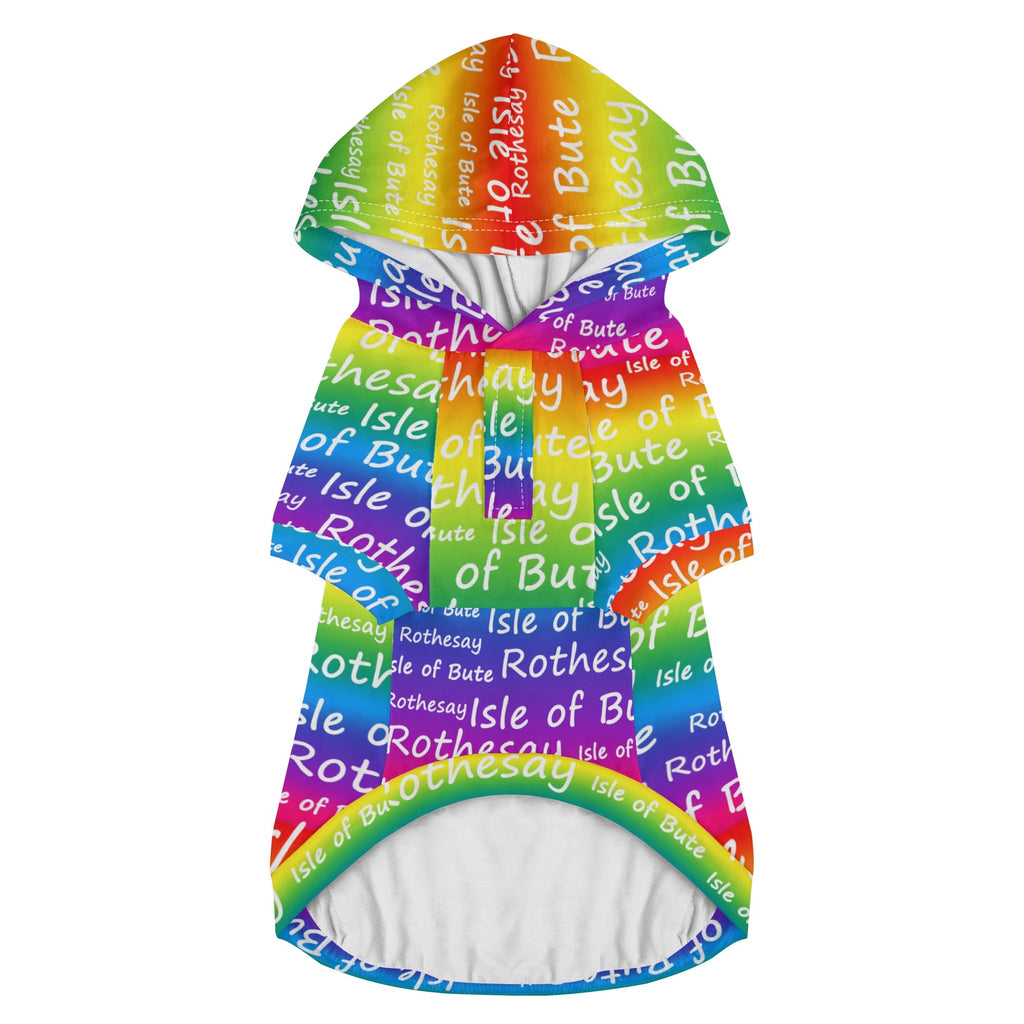 Isle of Bute - 4 Legs Outfit Pet Pullover Small/Med Hood*e - Free p&p Worldwide