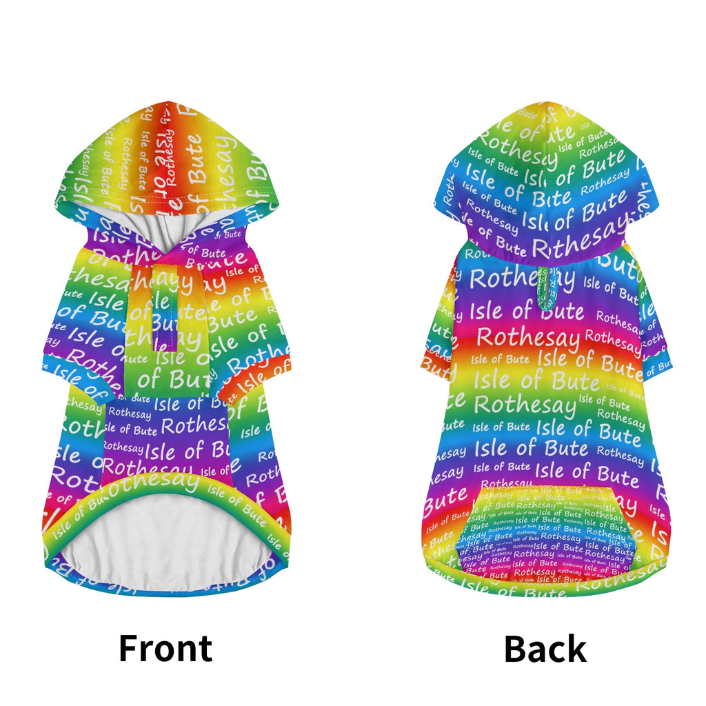 Isle of Bute - 4 Legs Outfit Pet Pullover Small/Med Hood*e - Free p&p Worldwide