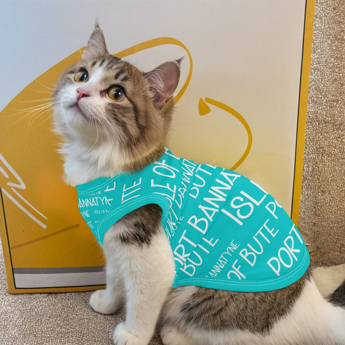 Isle of Bute - Animal Shirt Clothing for Small/Medium Dogs Cats - Free p&p Worldwide