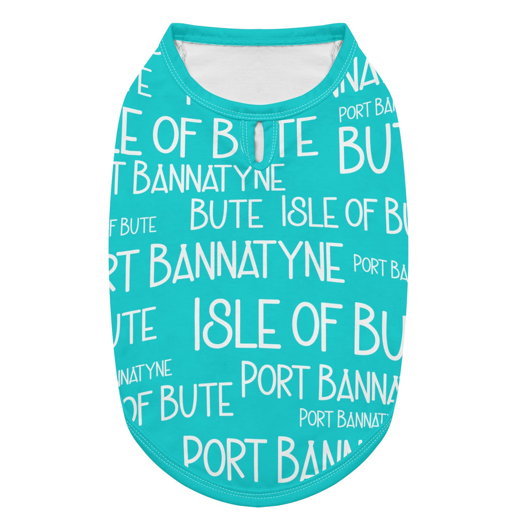 Isle of Bute - Animal Shirt Clothing for Small/Medium Dogs Cats - Free p&p Worldwide