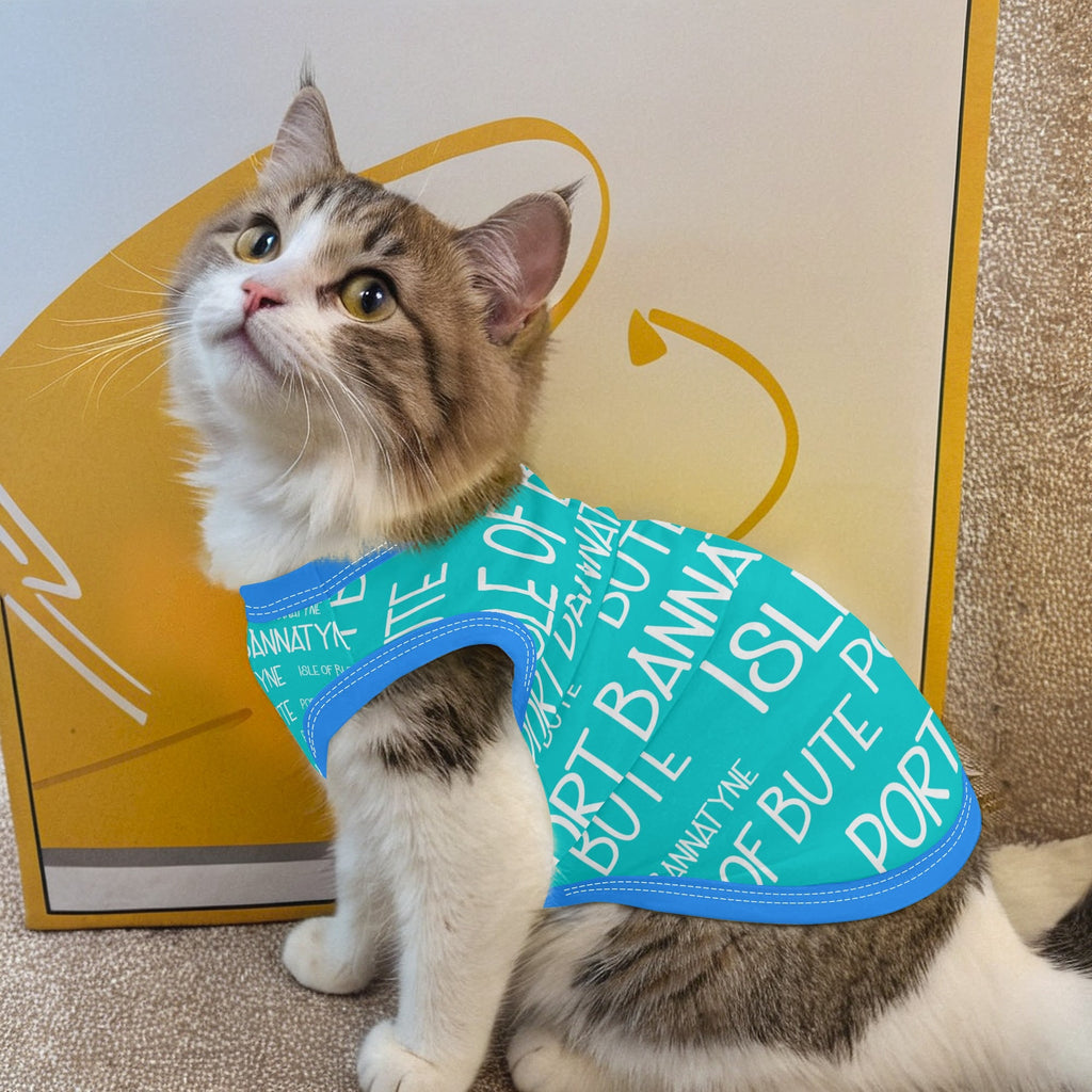 Isle of Bute - Animal Shirt Clothing for Small/Medium Dogs Cats - Free p&p Worldwide