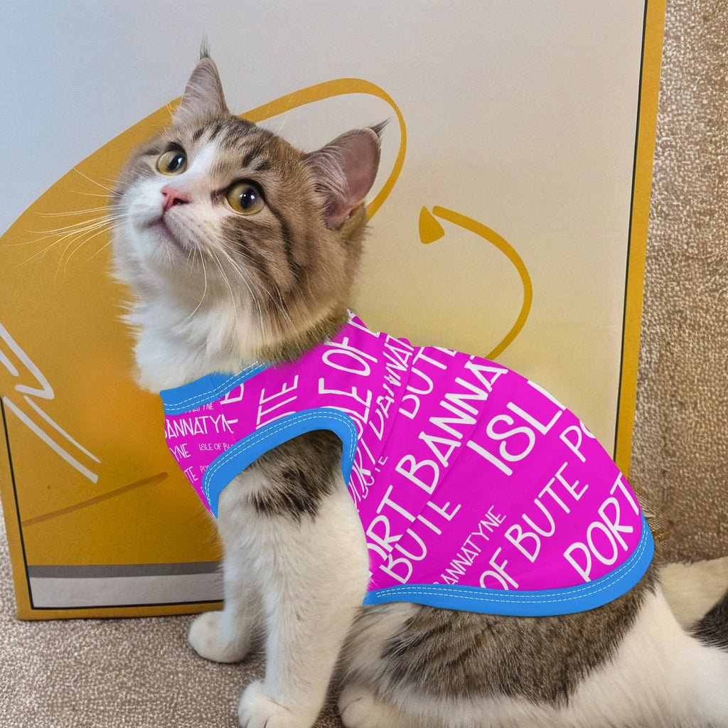 Isle of Bute - Animal Shirt Clothing for Small/Medium Dogs Cats - Free p&p Worldwide