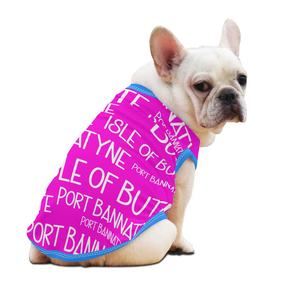 Isle of Bute - Animal Shirt Clothing for Small/Medium Dogs Cats - Free p&p Worldwide