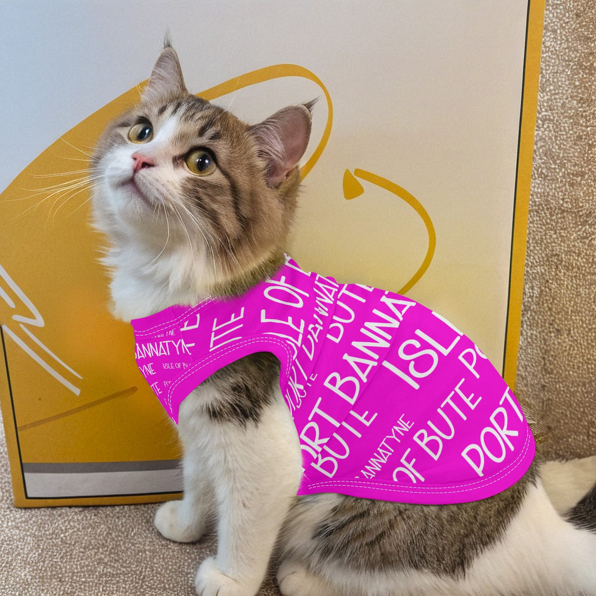 Isle of Bute - Animal Shirt Clothing for Small/Medium Dogs Cats - Free p&p Worldwide
