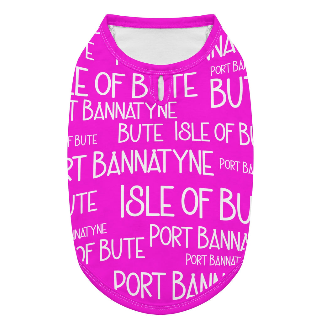 Isle of Bute - Animal Shirt Clothing for Small/Medium Dogs Cats - Free p&p Worldwide