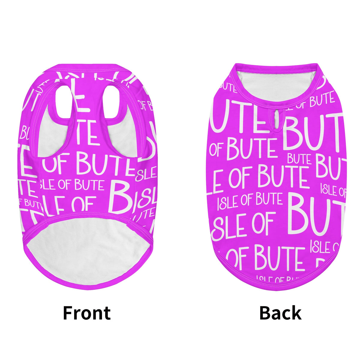 Isle of Bute - Animal Shirt Clothing for Small/Medium Dogs Cats - Free p&p Worldwide