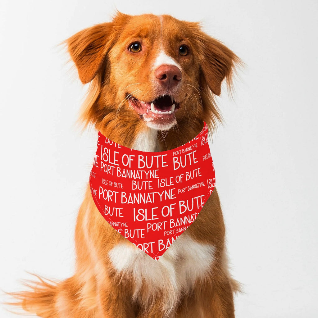 Isle of Bute - Pet neckerchief - Free p&p Worldwide