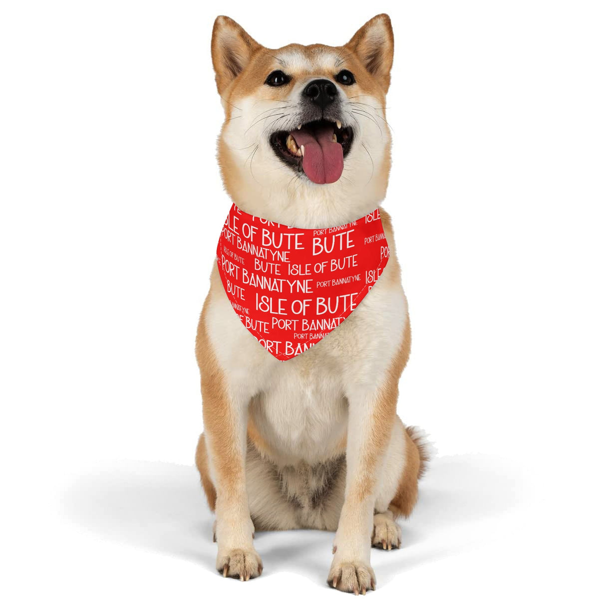 Isle of Bute - Pet neckerchief - Free p&p Worldwide