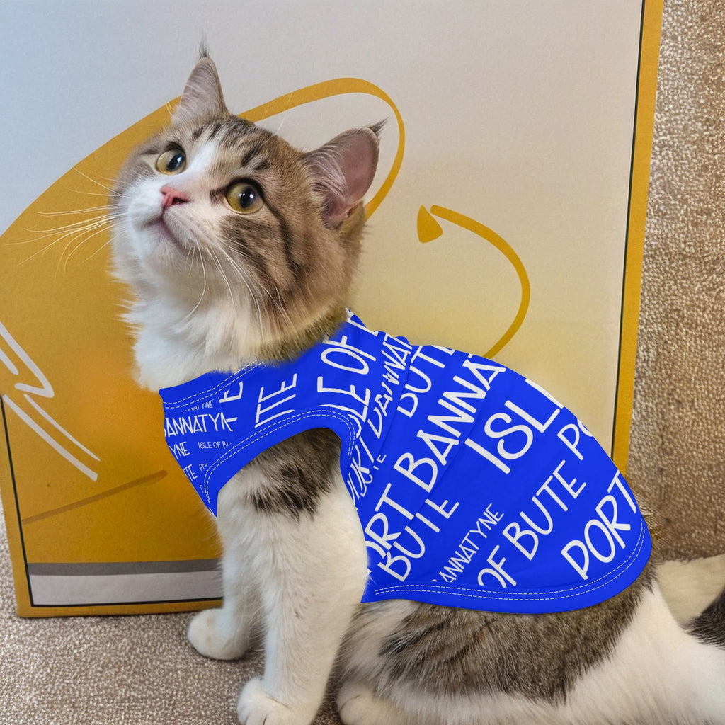 Isle of Bute - Animal Shirt Clothing for Small/Medium Dogs Cats - Free p&p Worldwide