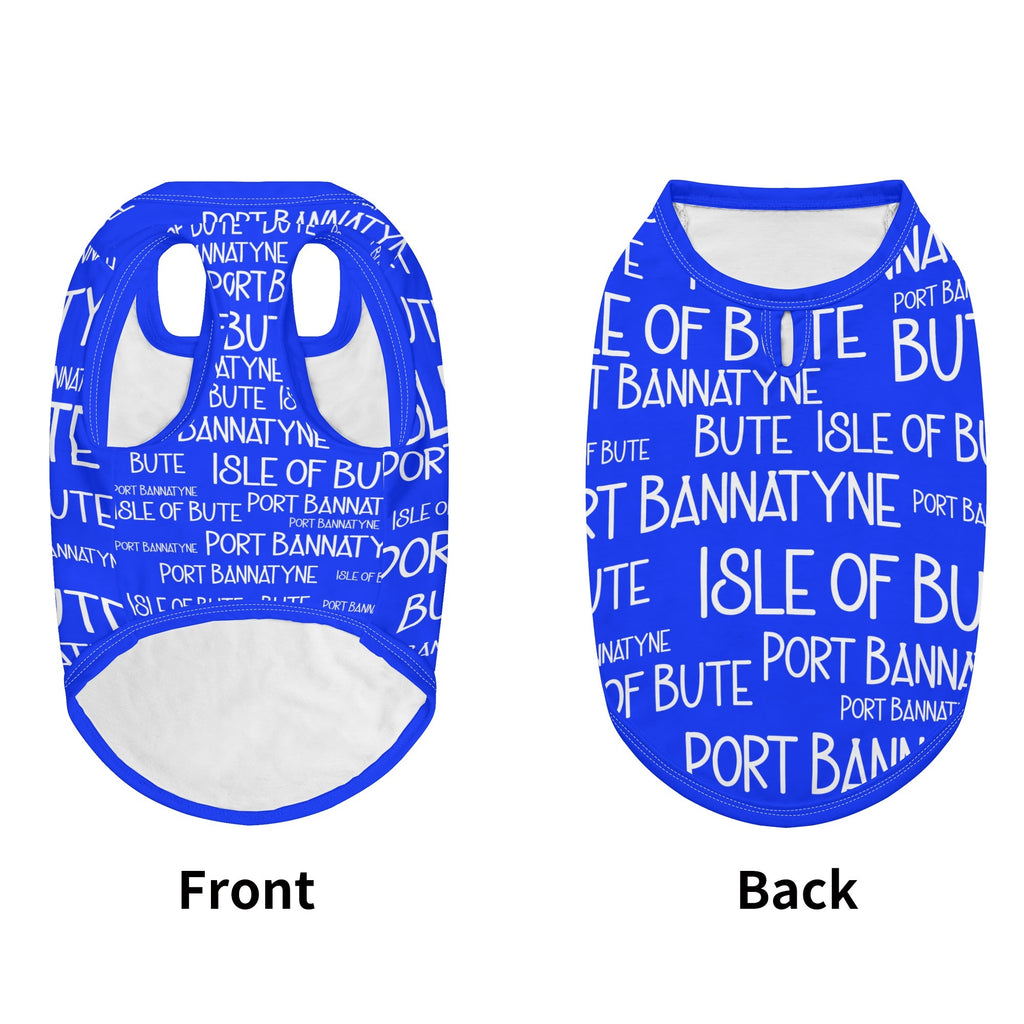 Isle of Bute - Animal Shirt Clothing for Small/Medium Dogs Cats - Free p&p Worldwide