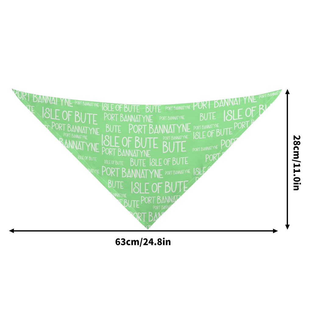 Isle of Bute - Pet neckerchief - Free p&p Worldwide