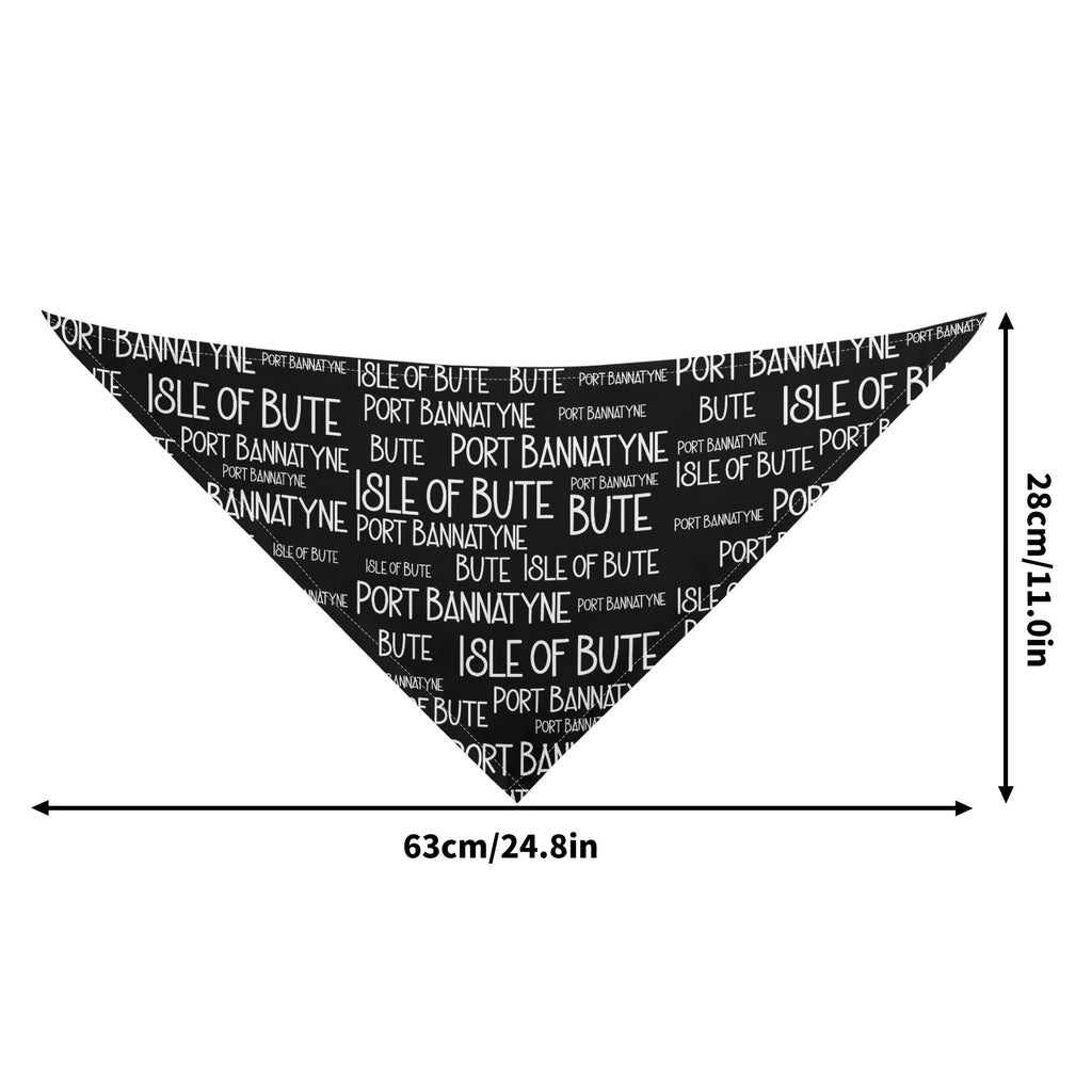 Isle of Bute - Pet neckerchief - Free p&p Worldwide