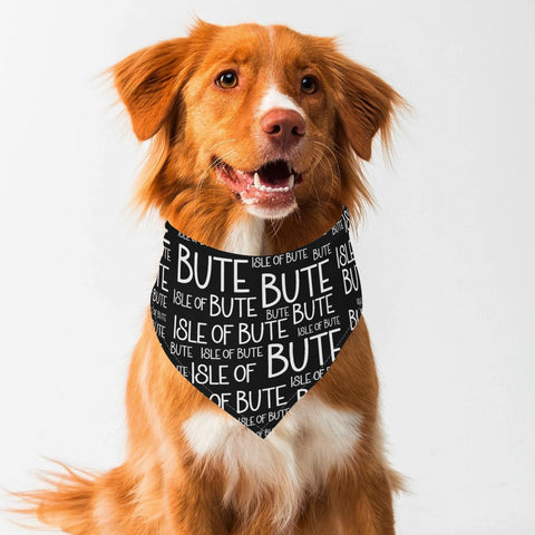 Isle of Bute - Pet Adjustable neckerchief  for Dogs Cats - Free p&p Worldwide
