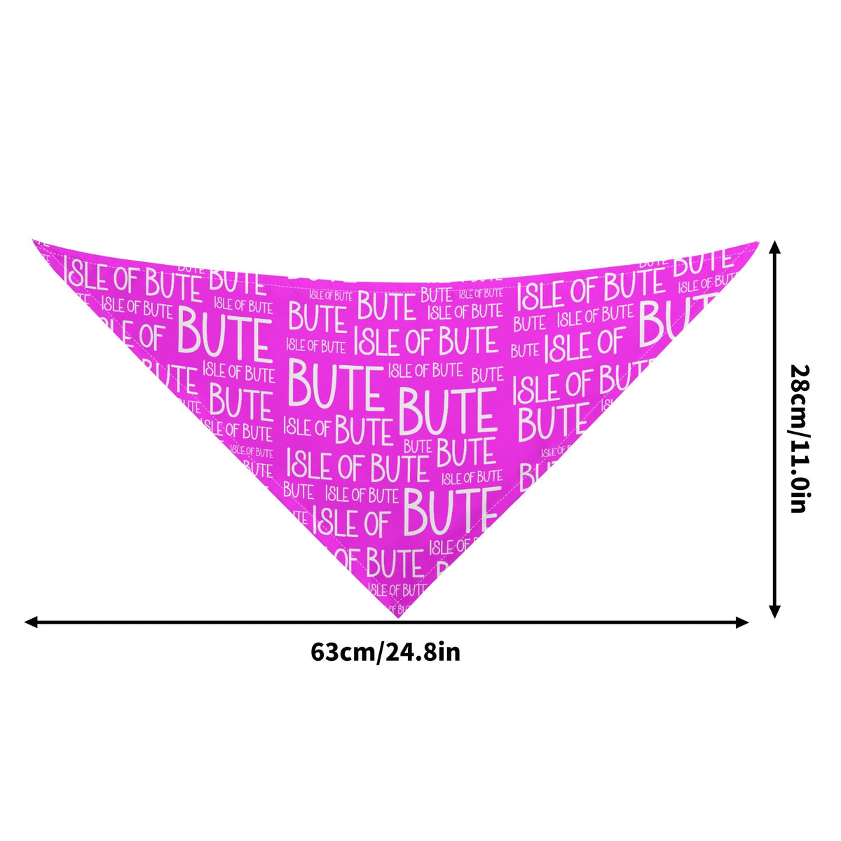 Isle of Bute - Pet neckerchief - Free p&p Worldwide