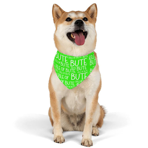 Isle of Bute - Pet Adjustable neckerchief  for Dogs Cats - Free p&p Worldwide