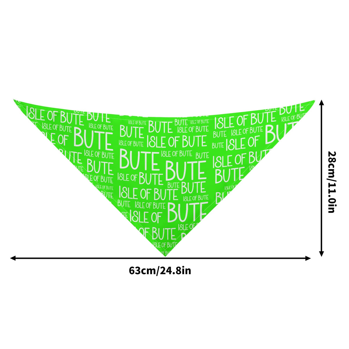 Isle of Bute - Pet neckerchief - Free p&p Worldwide