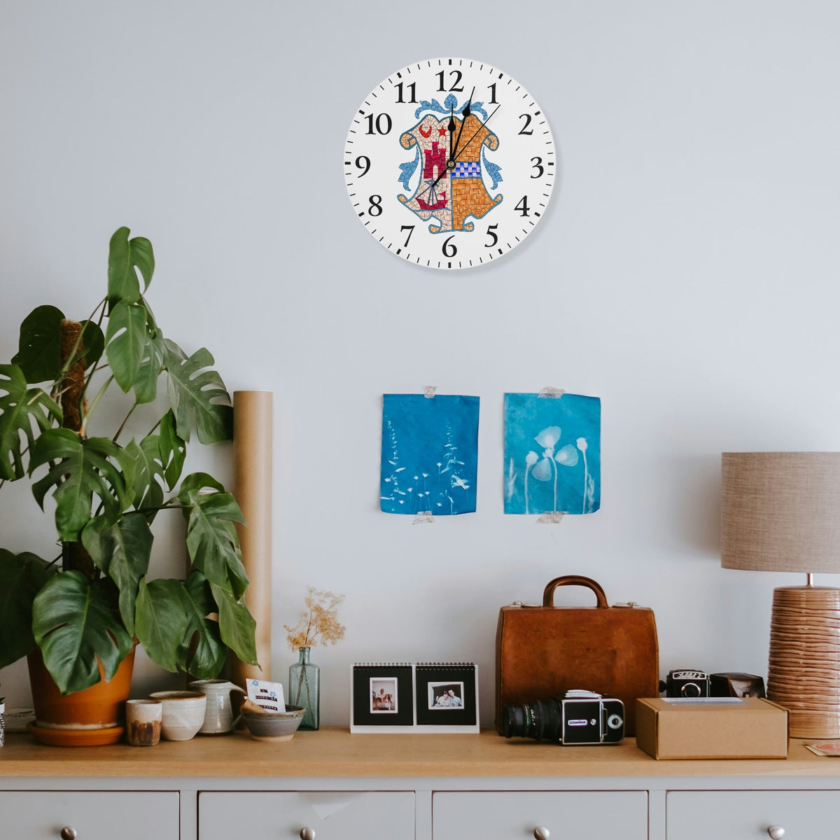 Isle of Bute - Wall Clock - Free p&p Worldwide
