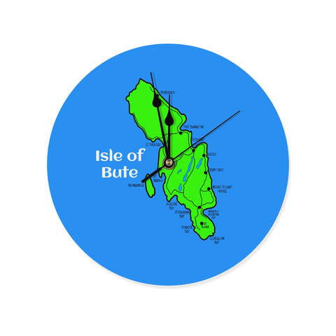 Isle of Bute - Wall Clock - Free p&p Worldwide