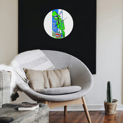 Isle of Bute - Wall Clock - Free p&p Worldwide