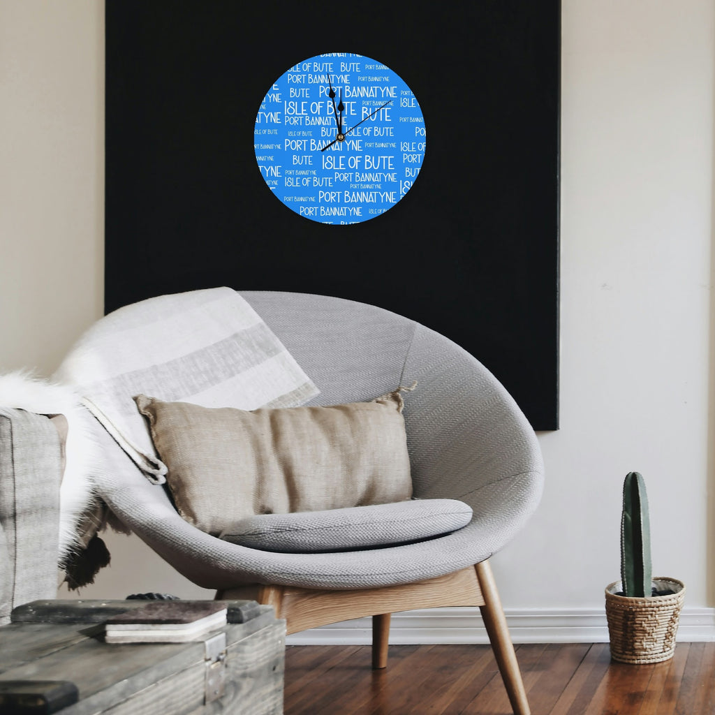 Isle of Bute - Wall Clock - Free p&p Worldwide