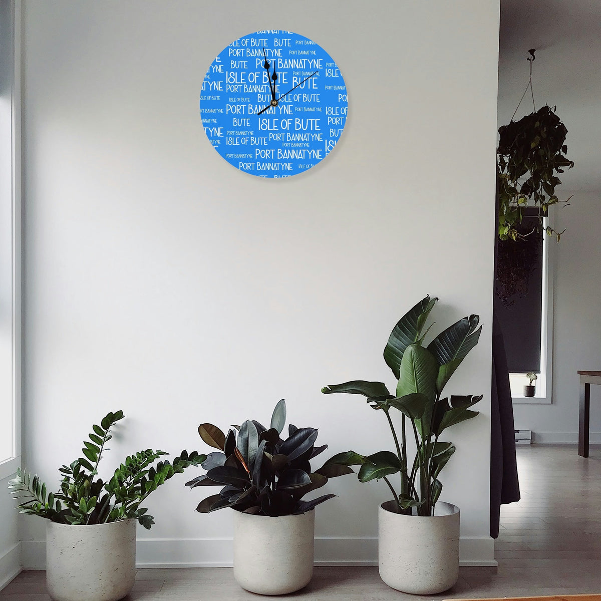 Isle of Bute - Wall Clock - Free p&p Worldwide