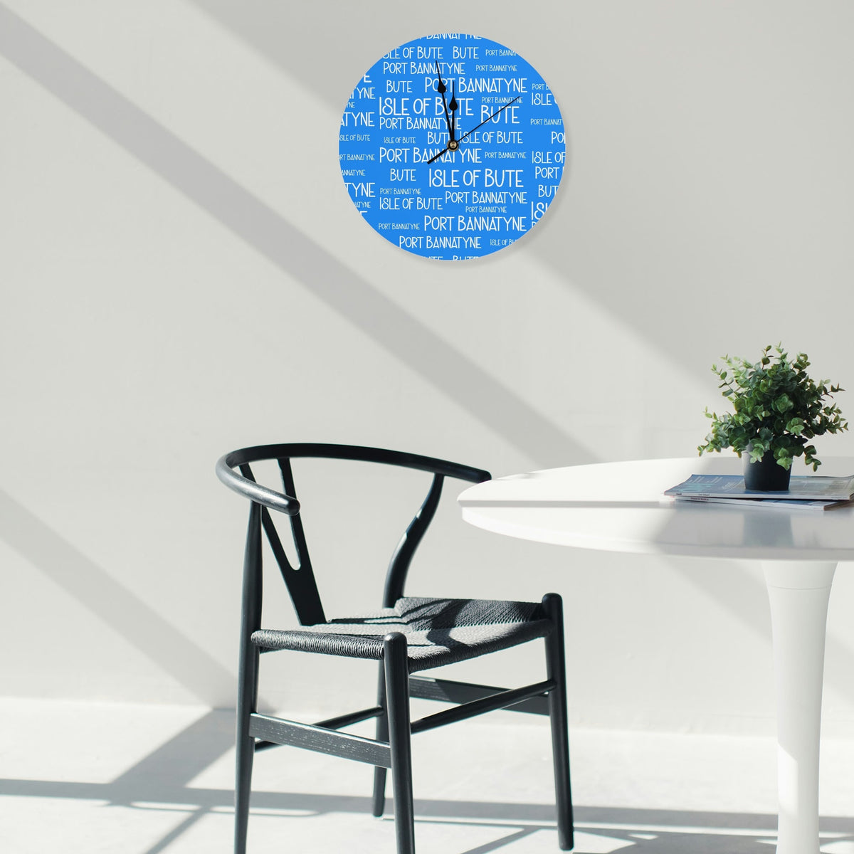 Isle of Bute - Wall Clock - Free p&p Worldwide