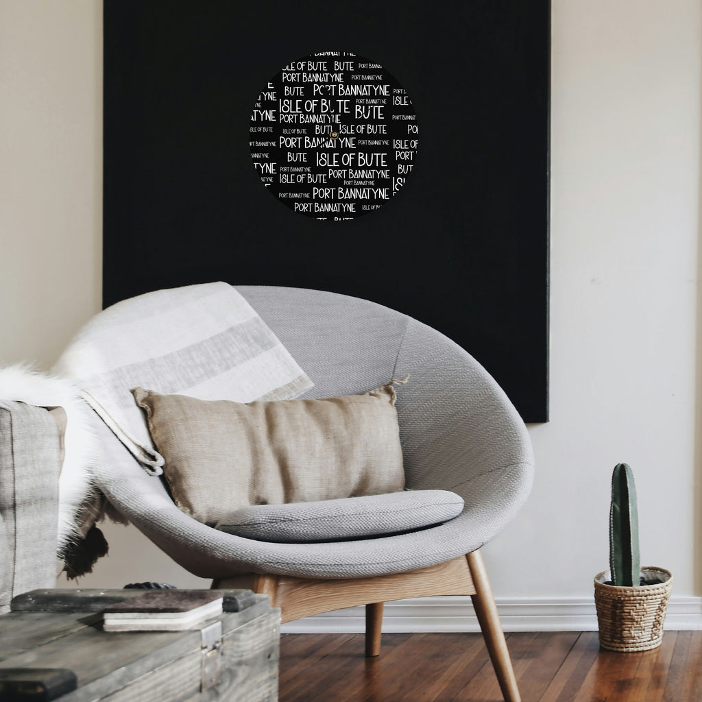Isle of Bute - Wall Clock - Free p&p Worldwide