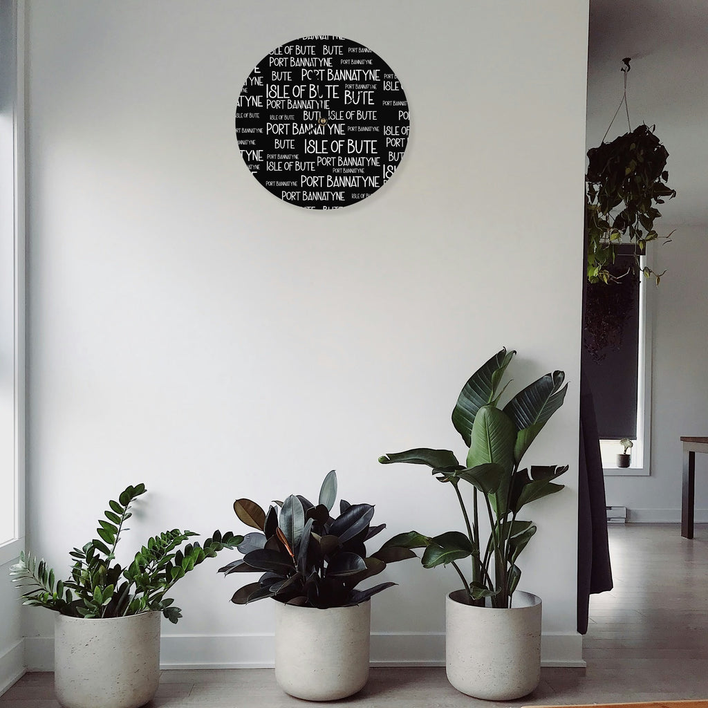 Isle of Bute - Wall Clock - Free p&p Worldwide