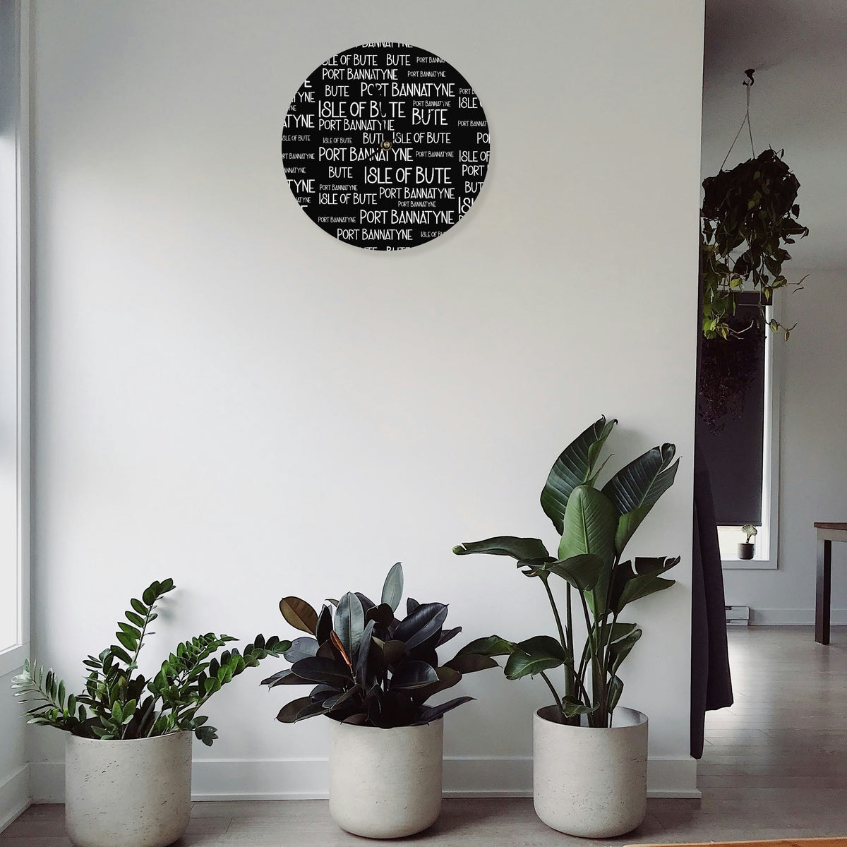 Isle of Bute - Wall Clock - Free p&p Worldwide