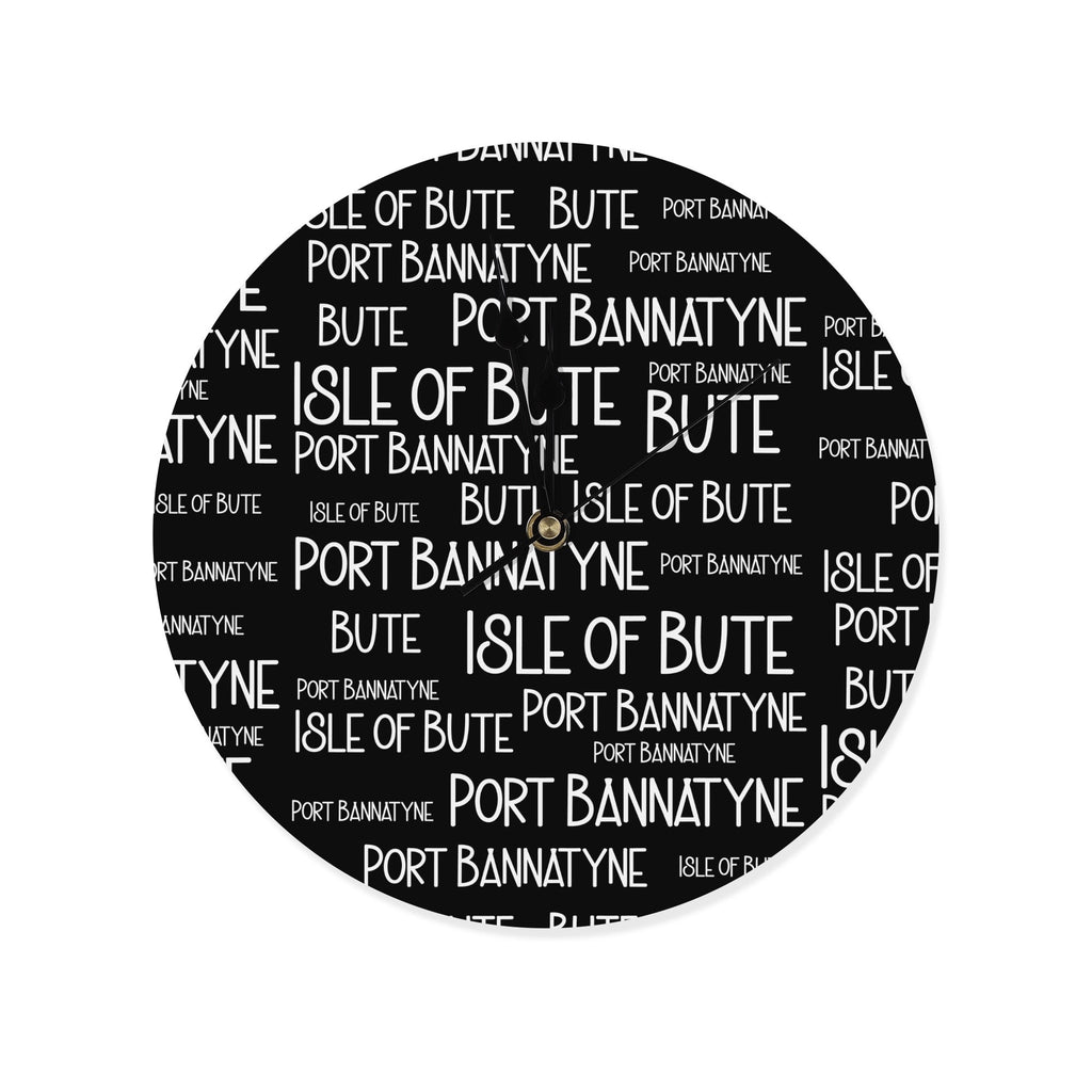 Isle of Bute - Wall Clock - Free p&p Worldwide