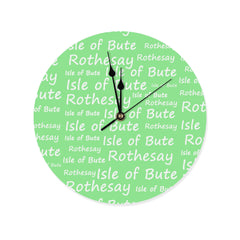 Isle of Bute - Wall Clock - Free p&p Worldwide