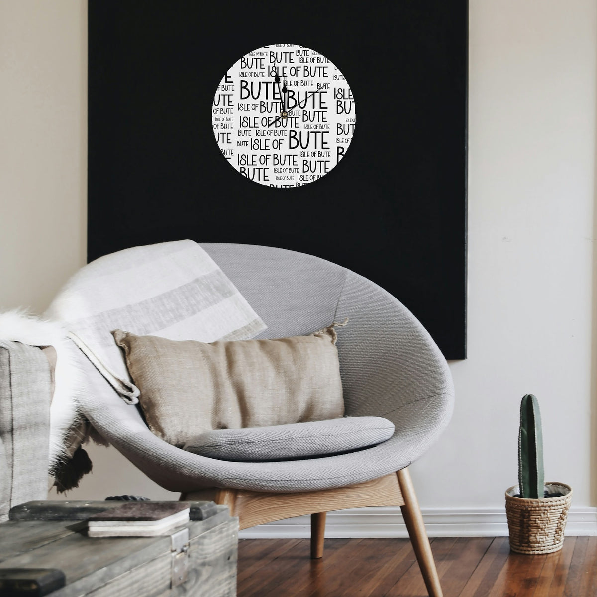 Isle of Bute - Wall Clock - Free p&p Worldwide