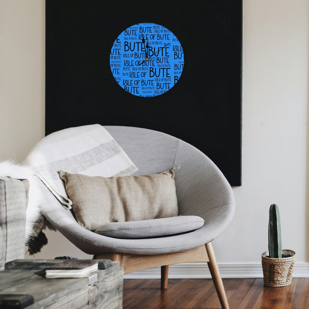 Isle of Bute - Wall Clock - Free p&p Worldwide