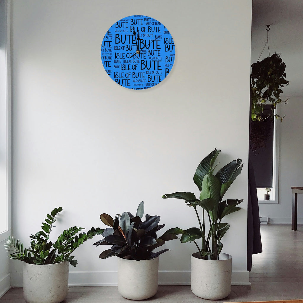 Isle of Bute - Wall Clock - Free p&p Worldwide
