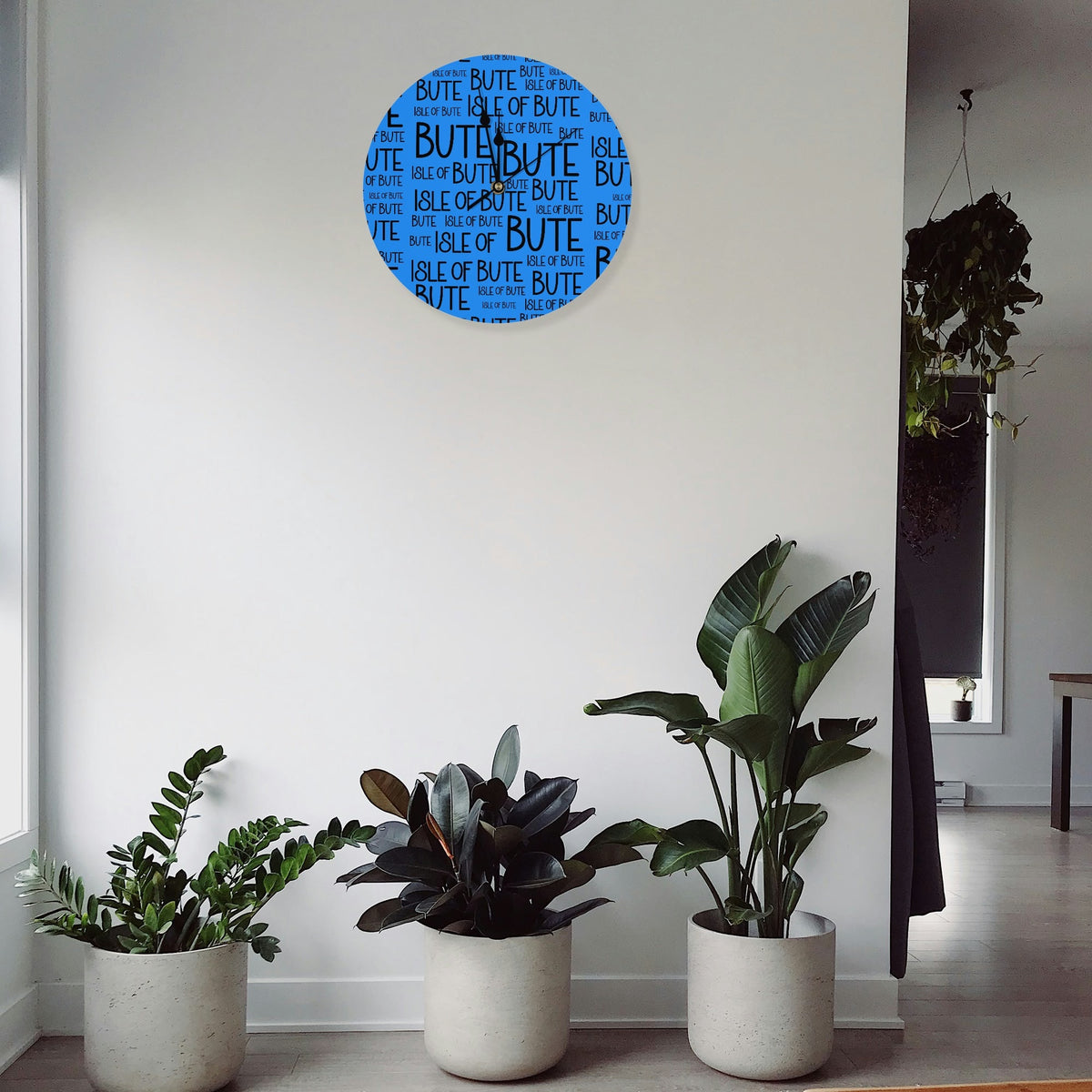 Isle of Bute - Wall Clock - Free p&p Worldwide
