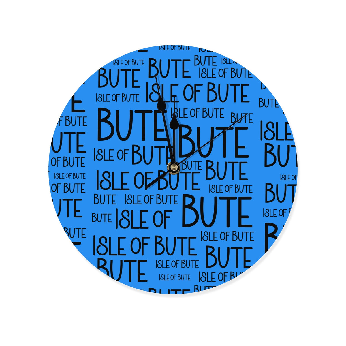 Isle of Bute - Wall Clock - Free p&p Worldwide