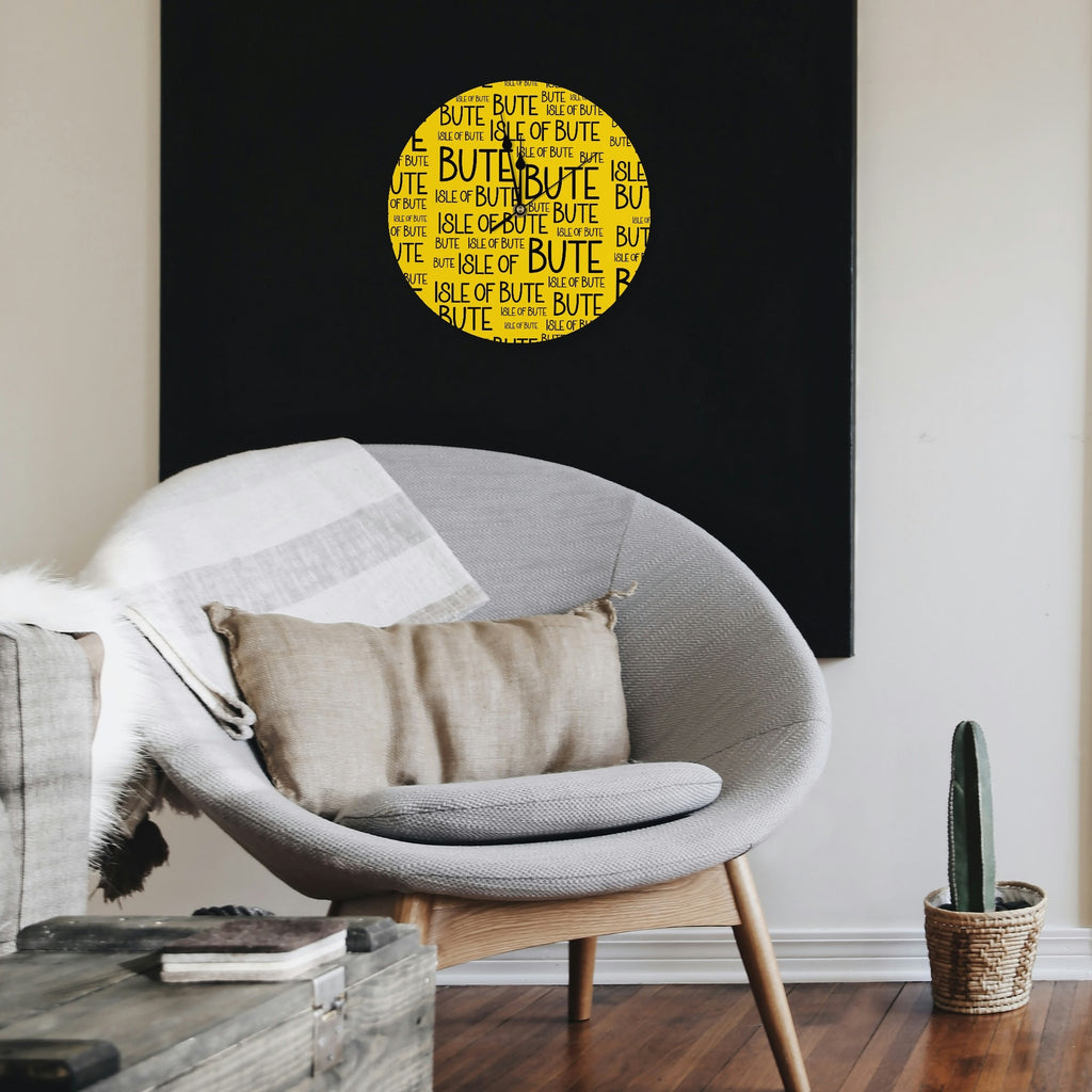Isle of Bute - Wall Clock - Free p&p Worldwide